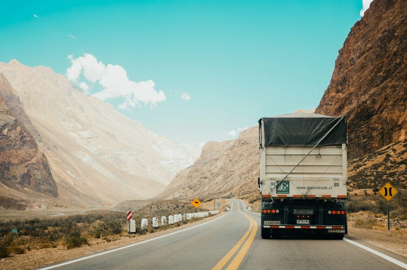 Heavy commercial trucking freight transportation